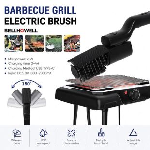 Cordless Electric Grill Brush