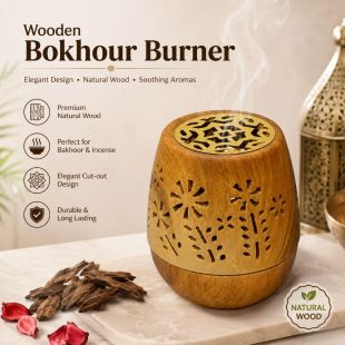 Decorative Wooden Bakhoor and Oud Burner