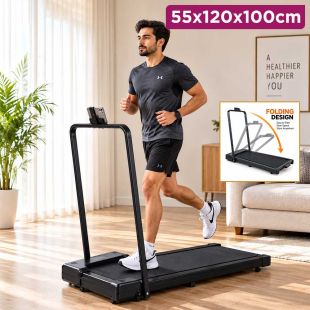 Folding Treadmill for Walking and Jogging 55 x 120 x 100 cm