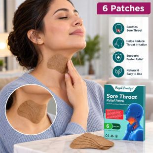 Royal Prestige Sore Throat Relief Patch - 6 Patches
