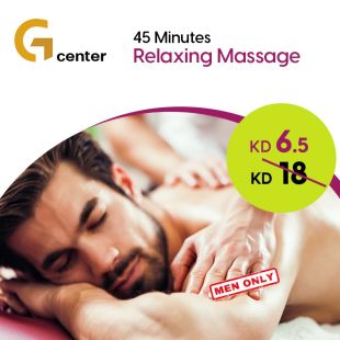 Relax Massage 45 minutes From GCENTER MENS HEALTH INSTITUTE INC.