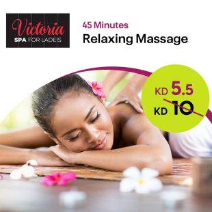 45-Minute Relaxation Massage at Victoria Spa