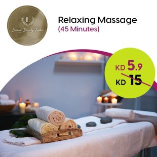 45 Minutes Relax Massage from Levant Salon
