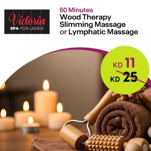 Wooden Slimming or Manual Massage – 60 Minutes at Victoria Spa