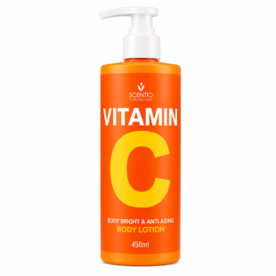 Scentio Vitamin C Body Bright & Anti-Aging Body Lotion 450 ML