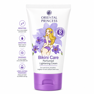 Oriental Princess Bikini Care Perfumed Lightening Cream for smoother, softer & brighter-looking skin 50G