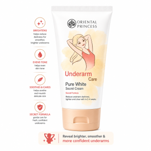 Oriental Princess Underarm Care Cream for smoother, softer & brighter-looking underarms 50G