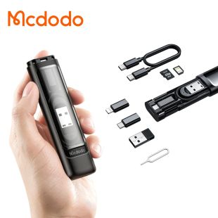 MCDODO Multifunctional Storage Box for Cable All-In-One Type-C, Micro, USB-A, Lightning