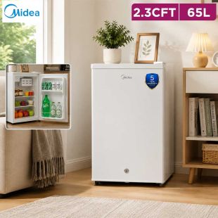 Midea 2.3CFT Single Door Refrigerator 65L
