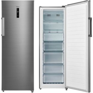 ثلاجة ​​بفريزر رأسي سعة 227 لتر 8 قدم مكعب من Midea