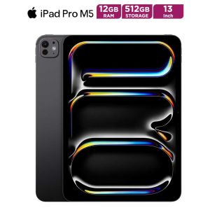 Apple iPad Pro 13-Inch M5 512GB 12GB RAM WiFi Tablet - Space Black
