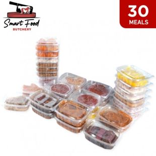 Meat and Chicken Protein Box 30 Fresh Meals by Smart Food