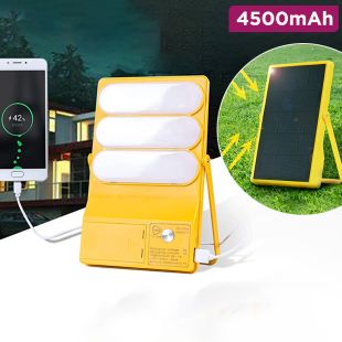 Solar Charging Emergency Light 4500mAh