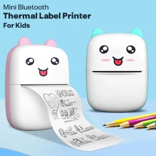 Mini Bluetooth Thermal Label Printer for Kids