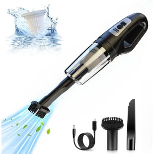 Mini Rechargeable Vacuum Cleaner with 9000Pa Suction Power