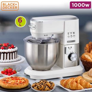 1000W Kitchen Machine 6L by Black + Decker