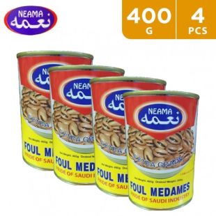 نعمة - فول مدمس علبة 4 × 400 جم