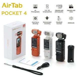 AirTab Pocket 4 Portable 4K Camera Recorder