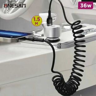 ONESAM 36W 1.5m USB-A to Lightning Cable