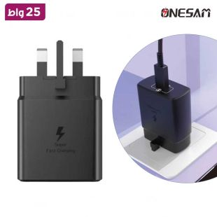 شاحن حائط منفذ PD Type-C قوة 25 واط من Onesam
