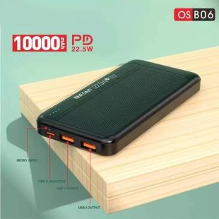 ONESAM 10000mAh 22.5W Power Bank with 2 USB-A Ports, Type-C Port, and Micro-USB