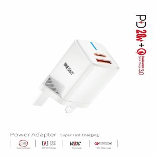 ONESAM 20W PD Wall Charger with USB-C and USB-A Ports