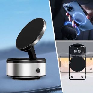 قاعدة هاتف ذكية للسيارة بتقنية شفط الهواء