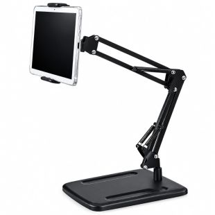 Multifunctional Desktop Phone and Tablet Stand with Foldable Adjustable Design