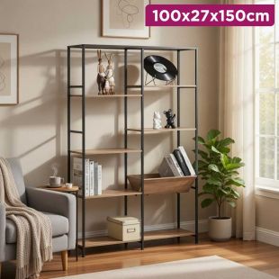 Modern Bookshelf 100 x 27 x 150cm