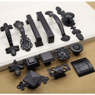 Modern Design American Black Zinc Alloy Handle