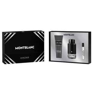 طقم هدية Explorer للرجال 3 قطع من Montblanc