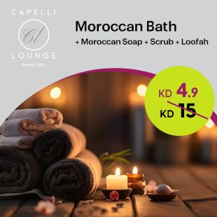 Moroccan Bath From Capelli Lounge Salon