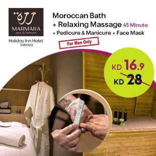 Full Relaxation & Beauty Package at Marmara – Holiday Inn Salmiya