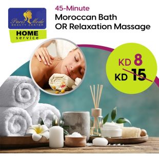 Moroccan Bath or 45-Minute Relaxing Massage at Paris Mode Salon