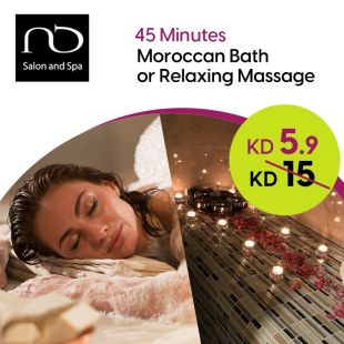 Moroccan Bath Package from Nadia Dashti Salon & Spa