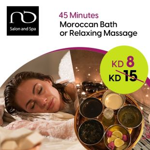 Moroccan Bath Package from Nadia Dashti Salon & Spa