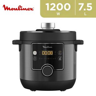 Moulinex Turbo Cuisine 1200W Electric Pressure Cooker 7.5L