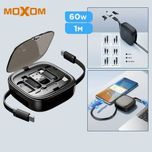 60W Data Cable Set with Connectors by Moxom