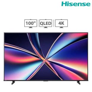 تلفزيون HDR QLED دقة 4K مقاس 100 بوصة من Hisense