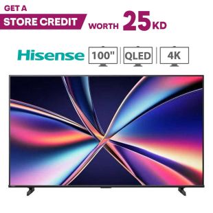 Hisense 100-inch 4K HDR QLED TV + 25KD Store Credit