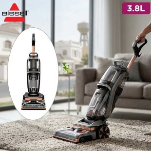 HydroSteam Upright Deep Carpet and Upholstery Cleaner 3.8L by BISSELL