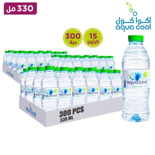 أكوا كول - مياه 20 × 330 مل (15 كرتونة)