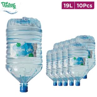Watani Pure Alkaline Drinking Water 5 Gallons 10 x 19 Ltr