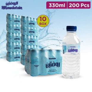 Natural Mineral Water 20 x 330ml (10 Box) by Al-Rawdatain