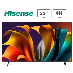 تلفزيون ذكي 4K UHD LED مقاس 55 بوصة من Hisense