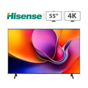 Hisense 55 inch 4K HDR LED TV - Black