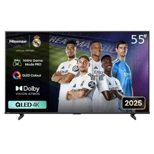 تلفزيون جوجل ذكي 55 بوصة QLED 4K من Hisense