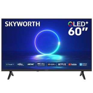 تليفزيون ذكي أندرويد 4K QLED بقياس 60 بوصة من Skyworth