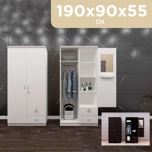 Wooden Thai Wardrobe 90 x 55 x 190 cm