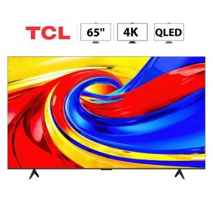 تلفزيون Google ذكي 65 بوصة QLED بدقة 4K من TCL